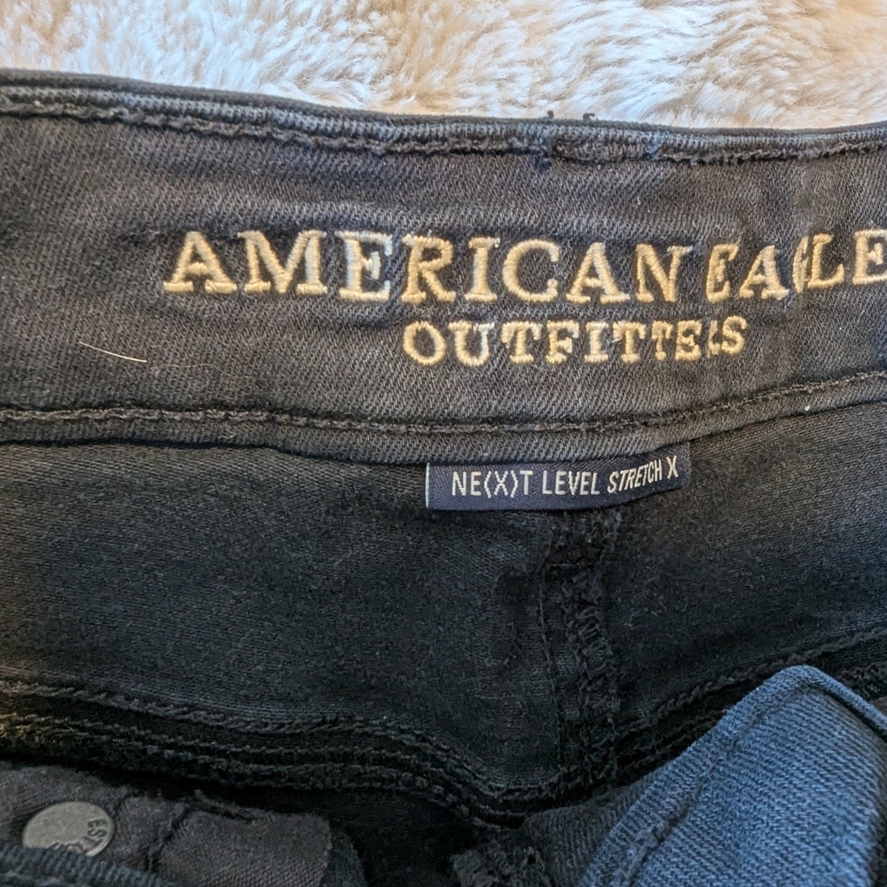 2/$20 American Eagle Outfitters Dark Gray Jean Shorts - Picture 4 of 6